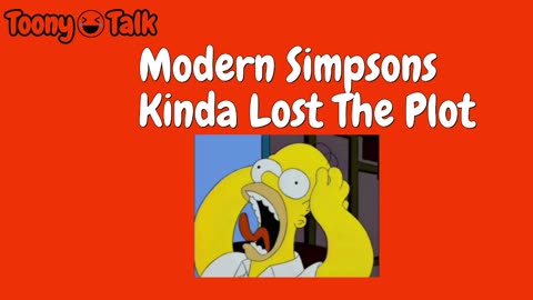 Modern Simpsons Kinda Lost The Plot