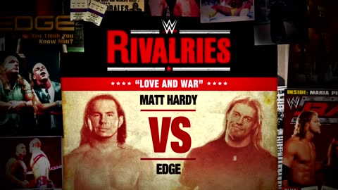 WWE Rivalries Matt Hardy vs Edge. WWE NETWORK WRESTLING DOCUMENTARY 2015 HD