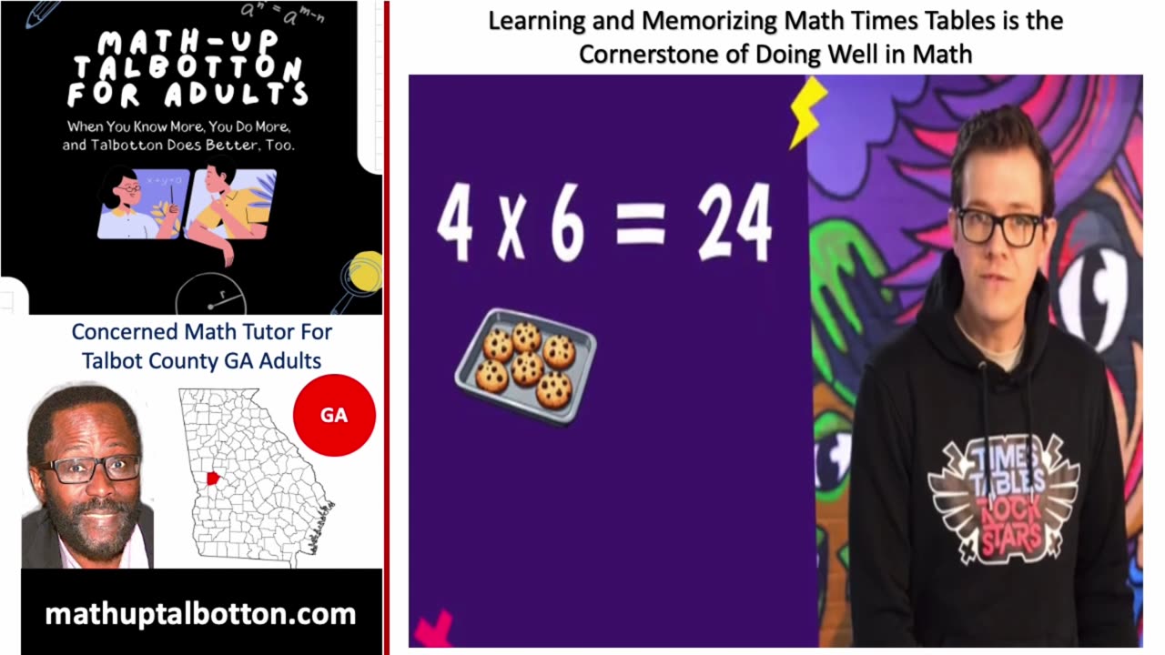 Children and Adults Can Do Better in Math By Mastering Times Tables