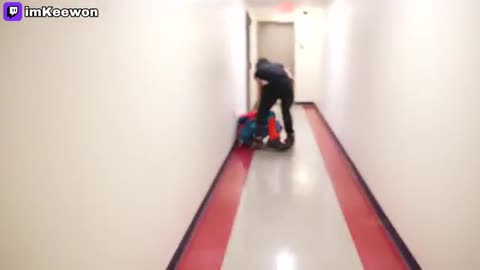 EXTREME DING DONG DITCH Part 21!! | COLLEGE EDITION *GONE WRONG*