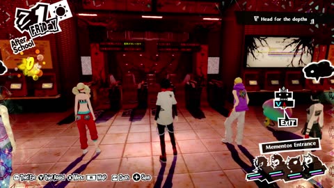 Persona 5 Royal (23) Mementos grinding