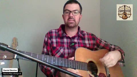 How to Play a Song in E #guitar