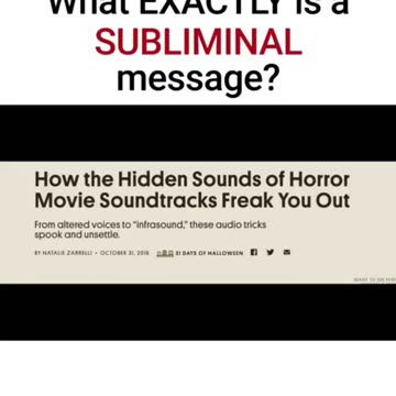 What Exactly Is A Subliminal Message