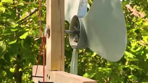 Making a fan without using electricity ساخت پنکه بدون استفاده از برق