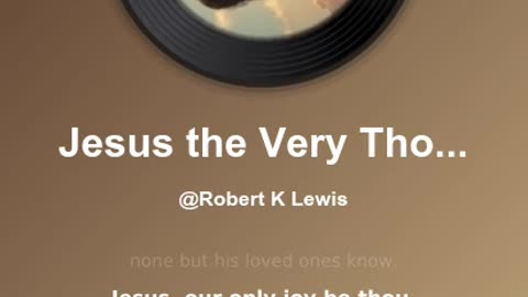 Jesus The Very Thought Of Thee