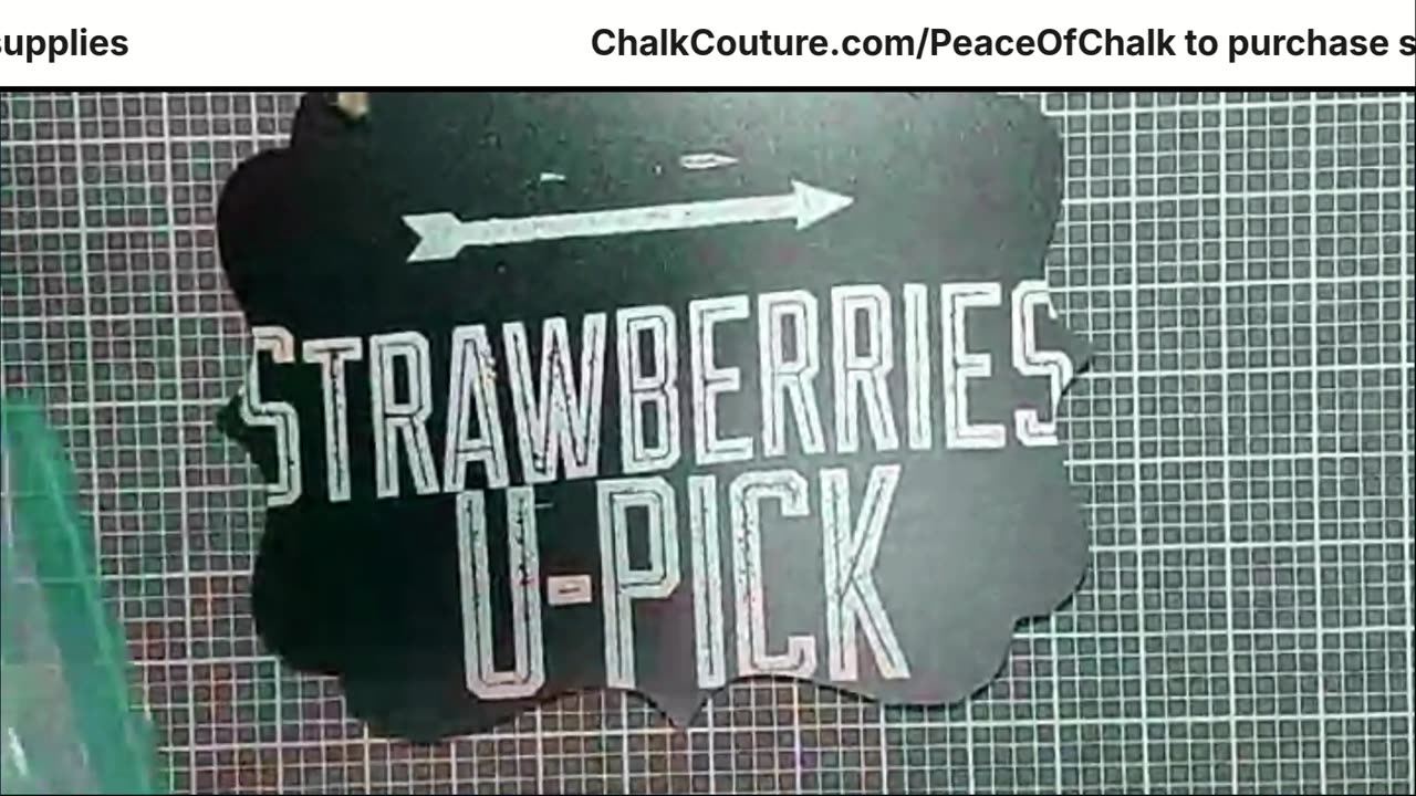 Which way to the Fresh Strawberries?