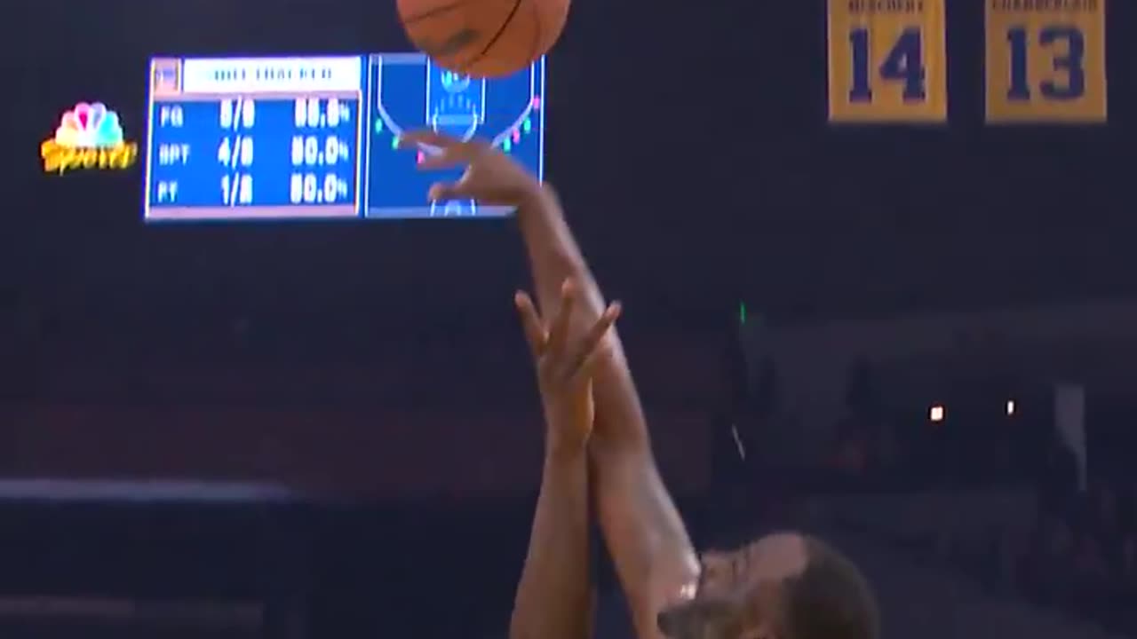 NBA - Draymond's got 3 blocks in the opening minutes 🚫🚫🚫