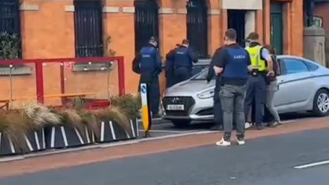 Dublin Foreigners causing mayhem is a daily occurrence.