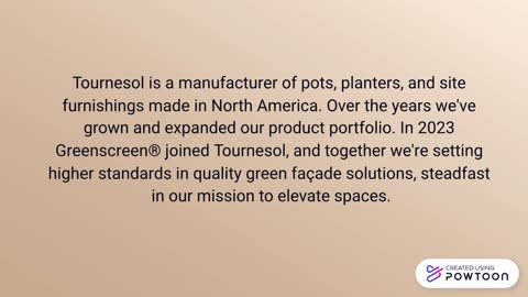 Tournesol Siteworks