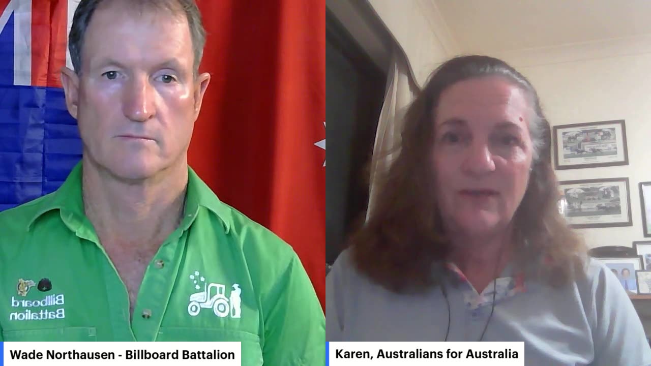 Farmer Wade interviews Karen Fox from Australians for Australia and Australia Exits the W.H.O. - 23/4/2025