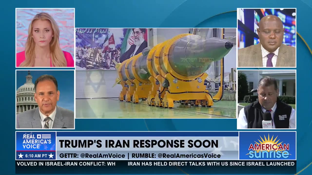 TRUMP'S IRAN RESPONSE SOON