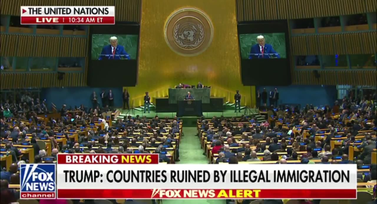Donald Trump’s Statement at UN September 23, 2025