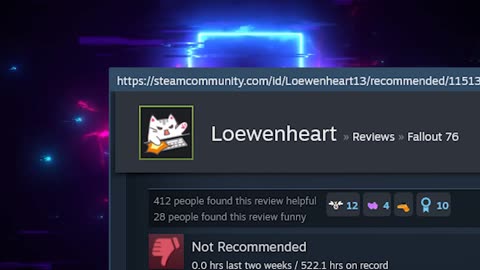 Fallout 76 Steam Review