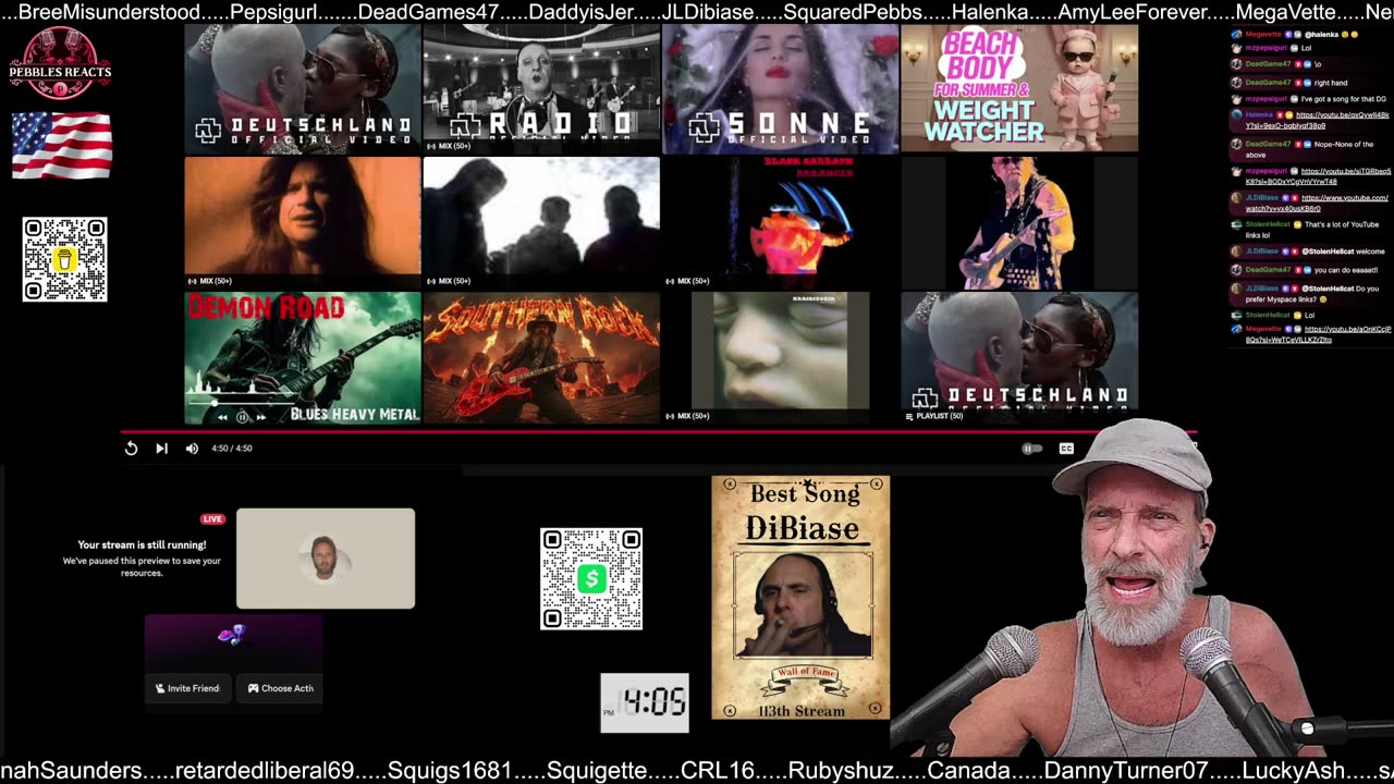 113th Pebbles Reacts to Discord open stream