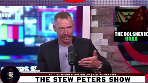 Stew Peters: Communism is jewish supremacism marketed as a political ideology.
