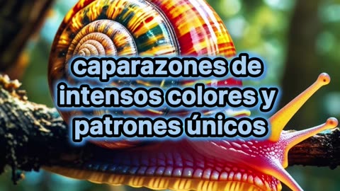 Caracoles en peligro por su belleza.
