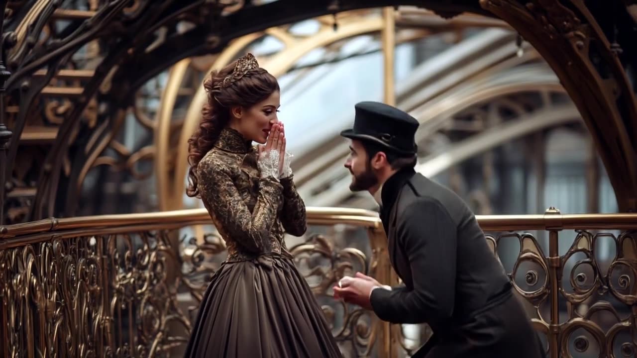 Steampunk - The Gilded Skyways _ Clockwork City(720P_HD)