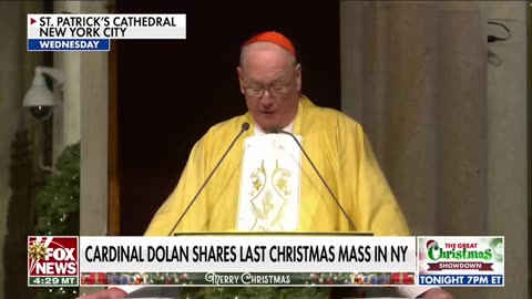 Cardinal Timothy Dolan Shares His Last Christmas Mass In NYC
