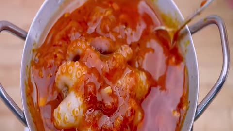 Sea food cooking