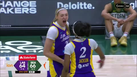 😤 Cameron Brink ACTIVE in 2nd game back from injury | Los Angeles Sparks, WNBA women's basketball