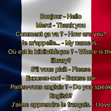 10 useful phrases in French. #frenchlanguage #french