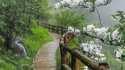When Nature Is On Mood