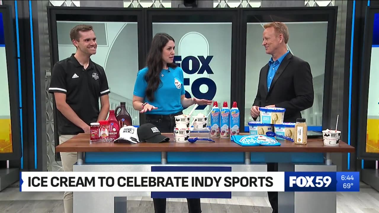 July 3, 2025 - Preps for 36th Annual Ice Cream Social on Indy's Monument Circle