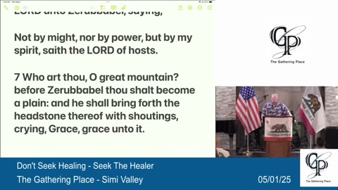 Don't Seek Healing - Seek The Healer
