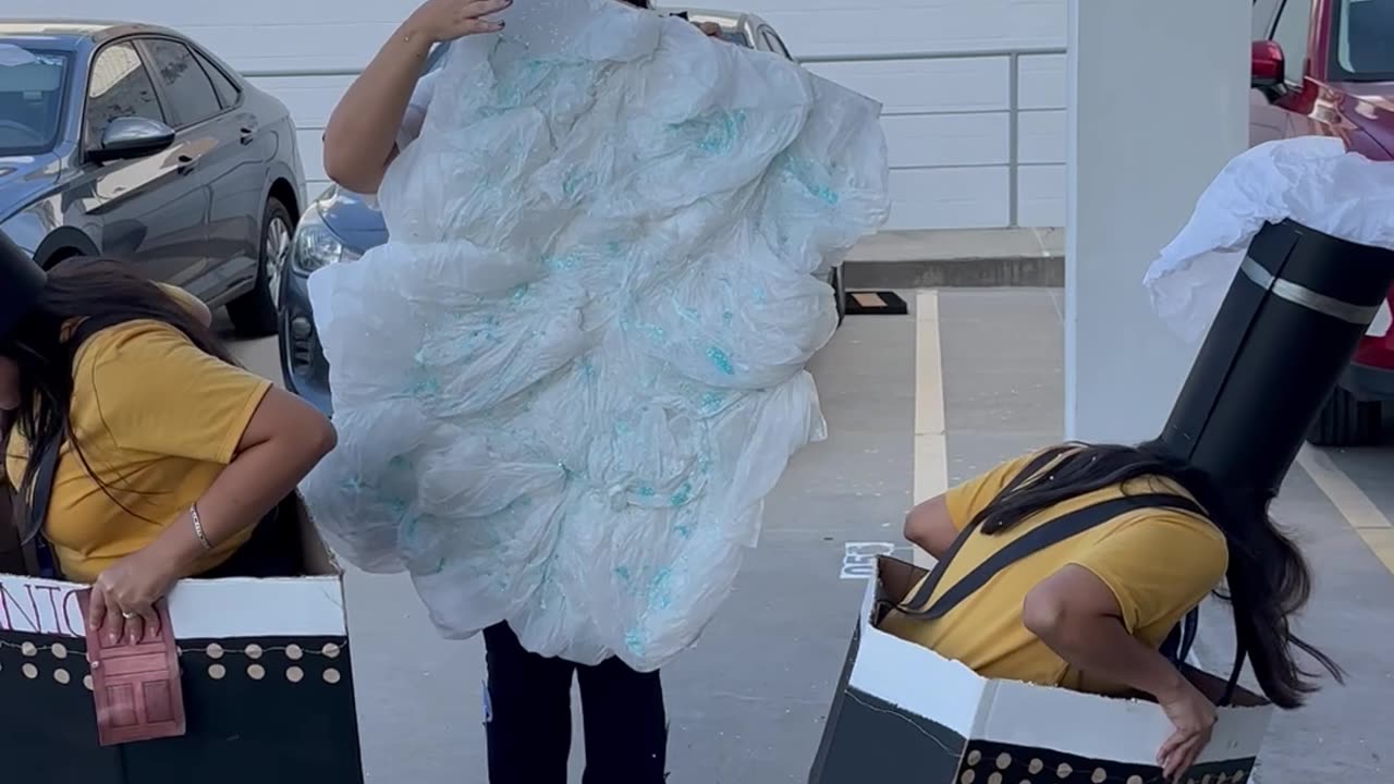 Group's Titanic Halloween Costume