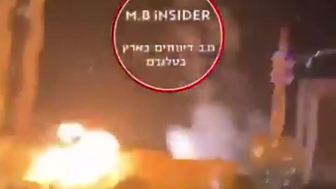 Supersonic rocket hits TelAviv
