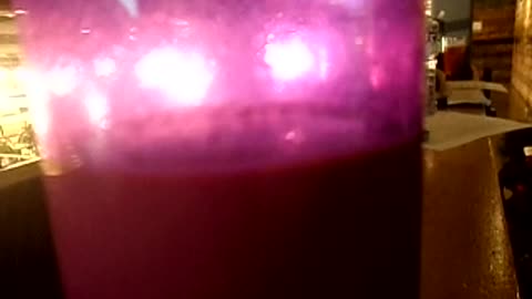 I see a little jiggle in the liquid!