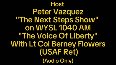 The Peter Vasquez Show with Berney Flowers