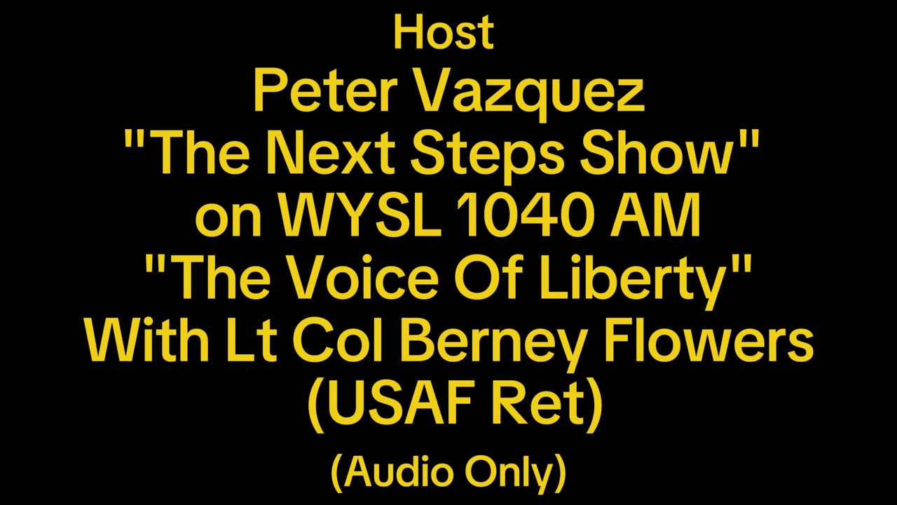 The Peter Vasquez Show with Berney Flowers