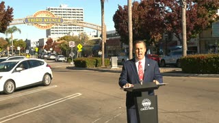 Chula Vista Live Data - Mayor John McCann press conference to announce the Grand Marshal Xavier the X-Man ® and Junior Grand Marshal Enrrique Alejandro, also known as the “Diabetic SuperKid”. 11.25.25 - JDATA17