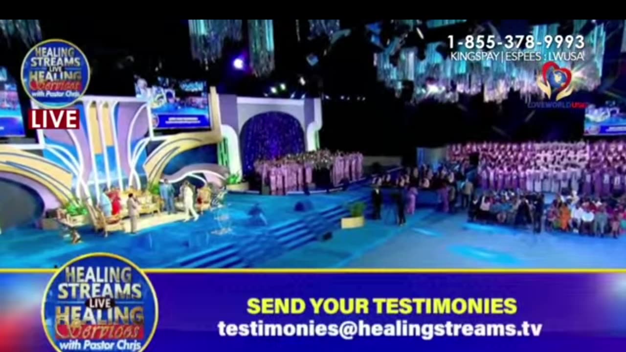 HEALING STREAMS LIVE HEALING SERVICE WITH PASTOR CHRIS || JULY 18TH 2025