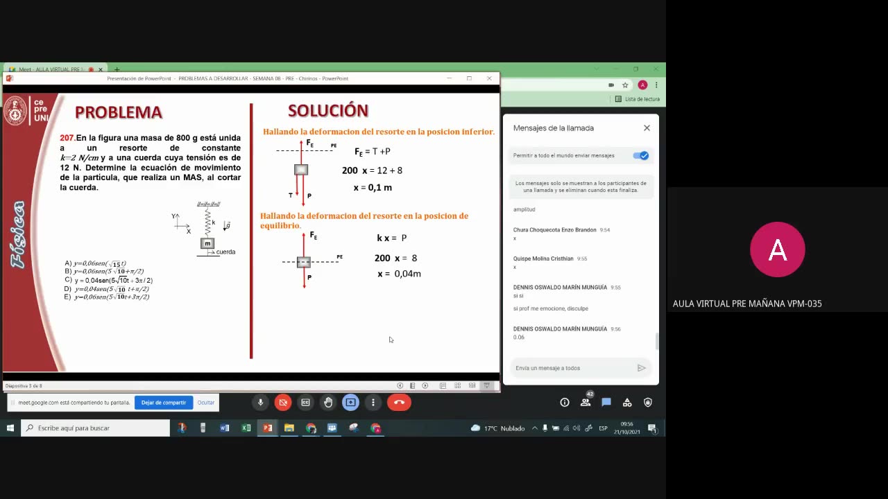 CEPRE UNI 2022 - 1 | Semana 08 | Física S2
