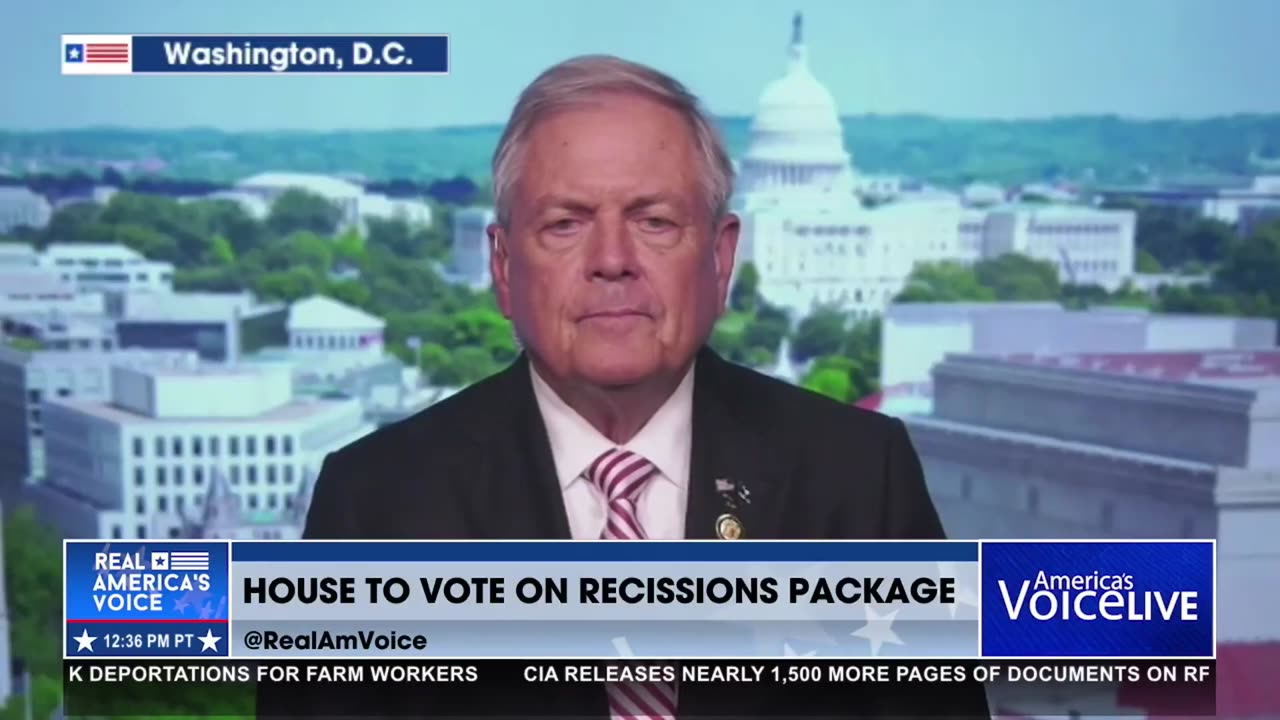 HOUSE TO VOTE ON RESCISSIONS PACKAGE