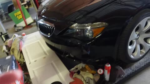 BMW 650i Coolant Leak. Did I find it? NOPE but goo is coming. Why not as bimmerfix uses it.