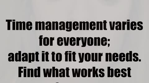 Your Time Management Style Depends On Who You Are