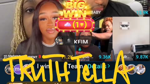 MESSY CALLER EVENING SHIT SHOW & TEAM PK WITH DREBABY, QUEEN TOMIKAY, MADAM LO & LADYBEE HE GOT HIS BOX SO HIS SUPPORTERS ONLY GOT 30 MINUTES