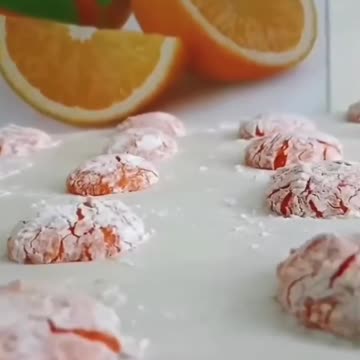 Мандариновое печенье🍊Рецепт