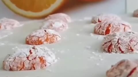 Мандариновое печенье🍊Рецепт