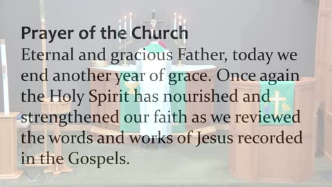 Worship From Mt. Olive Ev. Lutheran Church