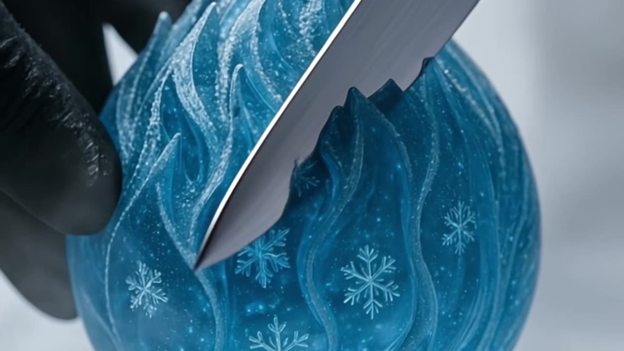 Cutting Blue Ice