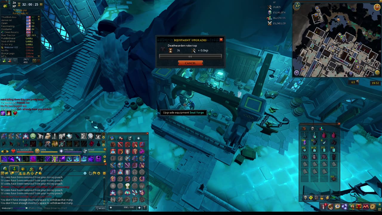 Back to That RS Grind, DXP Fun.