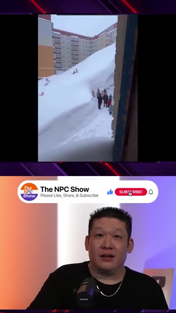 So Much Snow You Can Sleigh Down High Rises 🛷💨🏢⛄🌨️