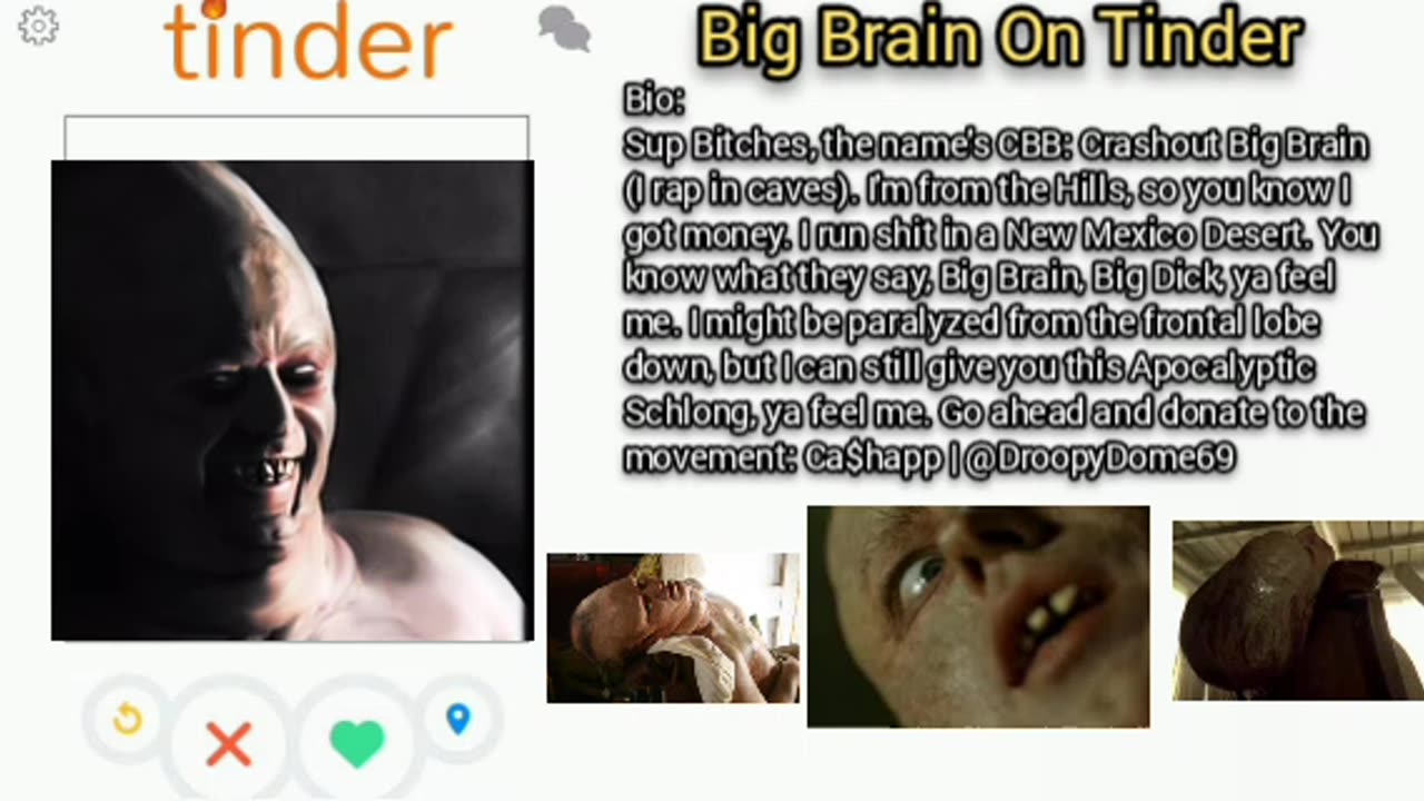 BREAKING NEWS: Big Brain (From Hills Have Eyes 1) Is On Tinder!