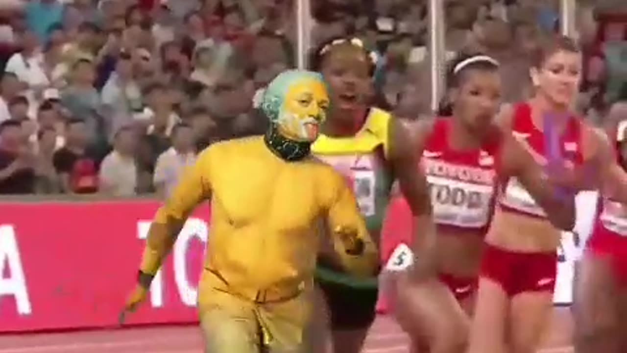 Dargobert doing sports
