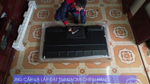 Lắp tivi xiaomi A Pro 55 inches tại địa chỉ thôn Đông, Phục Lễ