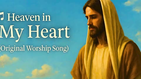 🎵 Heaven in My Heart Beautiful Original Worship Song of God's Presence Within